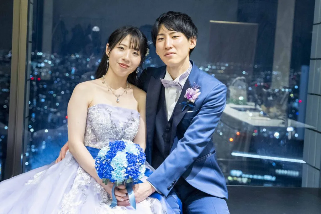 新郎の夢だった 水族館挙式を叶えたおふたり！ こだわりのドレスや